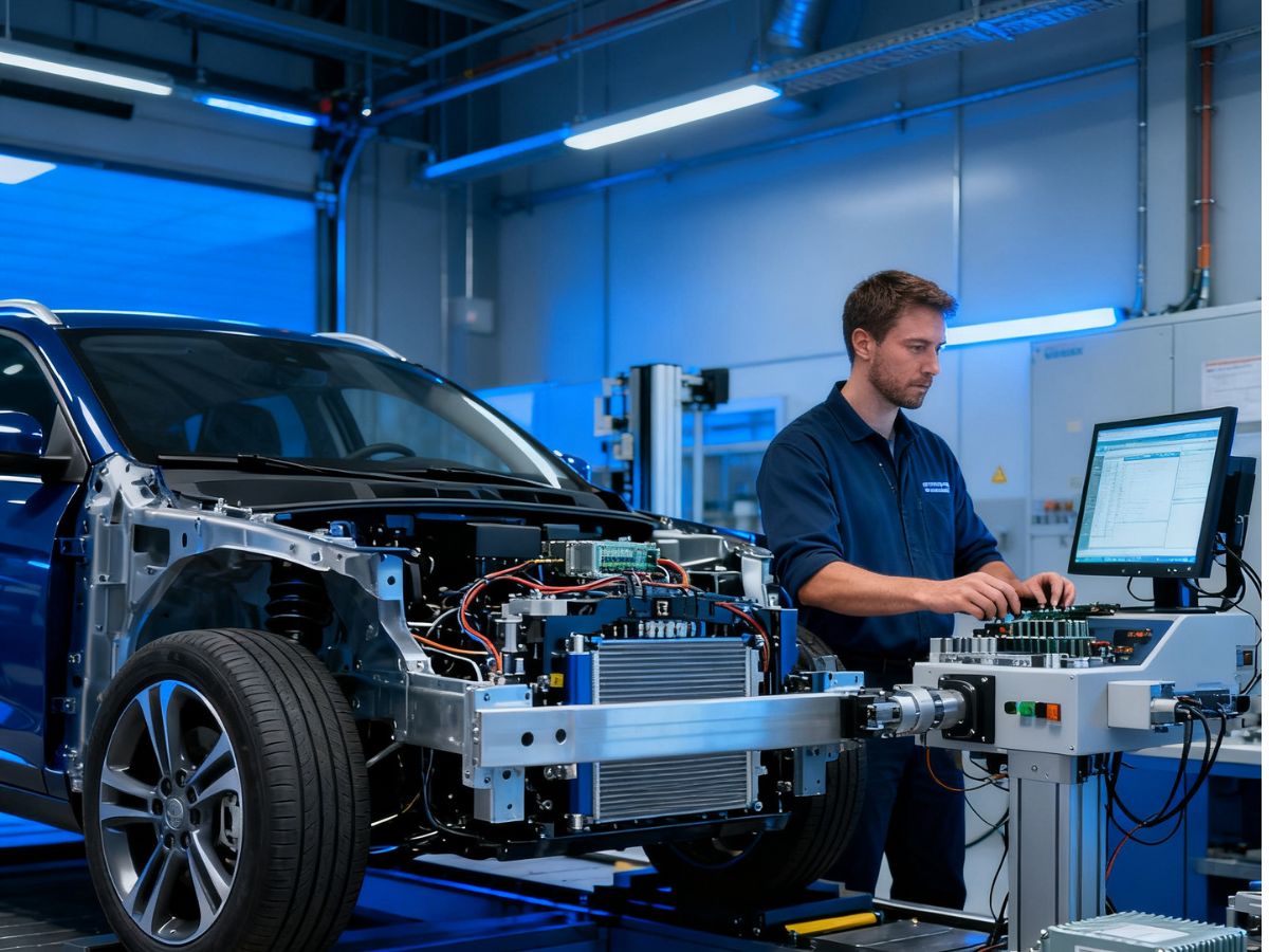Bytecenture Automotive sector — SDV / ECU test bench